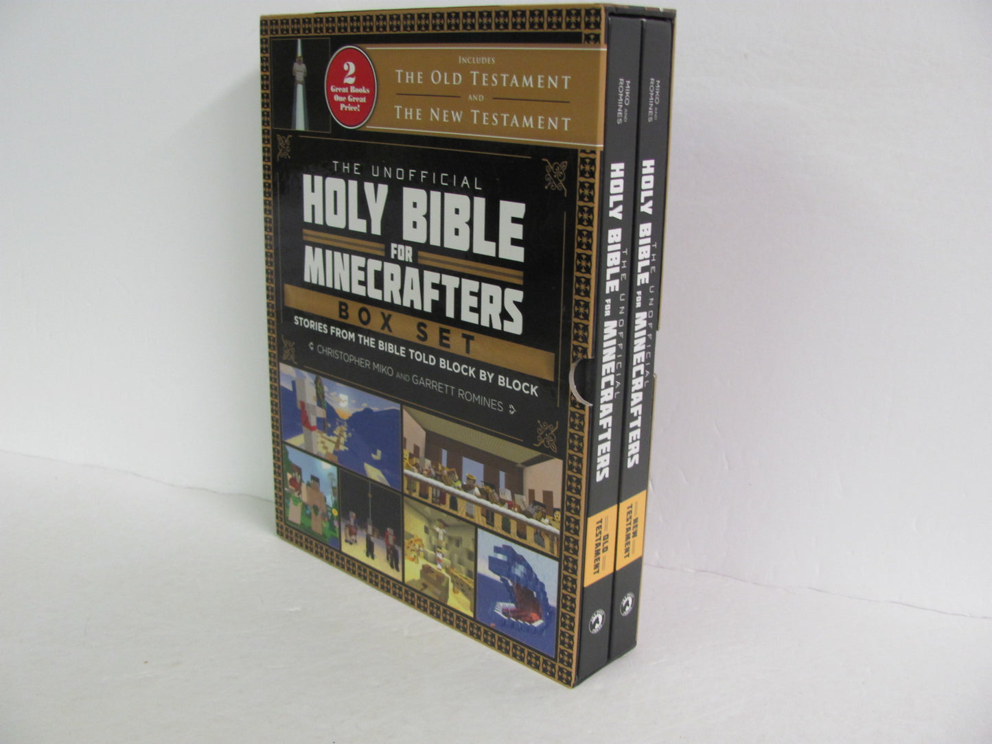 Holy Bible for Minecrafters Sky Pony Press Pre-Owned Miko Elementary Bible Books