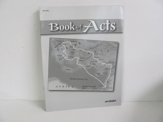 Book of Acts Abeka Test Key Pre-Owned 8th Grade Bible Textbooks