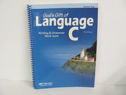 Language C Abeka Answer Key  Pre-Owned 6th Grade Language Textbooks