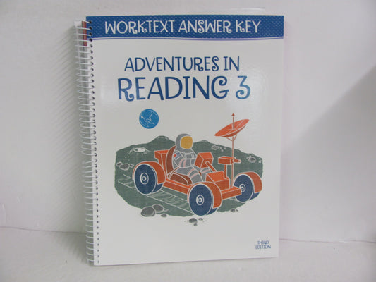 Adventures in Reading BJU Press Workbook Key Pre-Owned Reading Textbooks