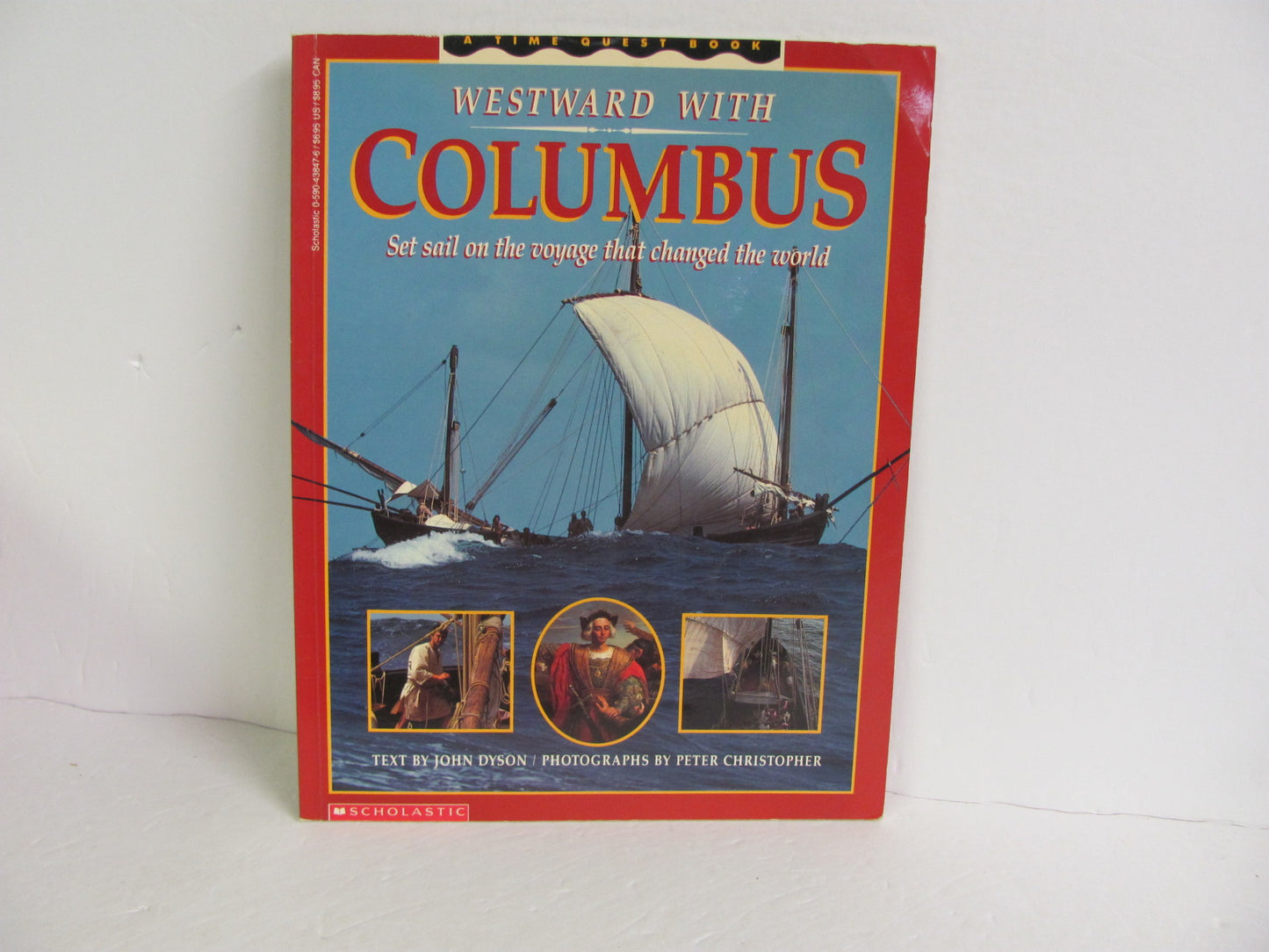 Westward with Columbus Scholastic Pre-Owned Dyson Elementary World History Books