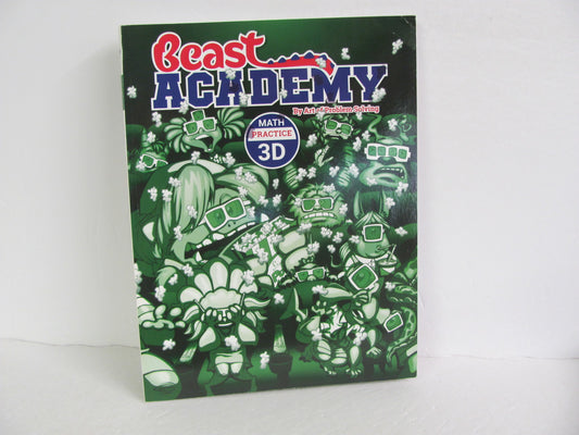 Math Practice 3D Beast Academy Workbook  Pre-Owned Mathematics Textbooks