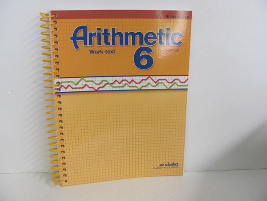 Arithmetic 6 Abeka Answer Key  Pre-Owned 6th Grade Mathematics Textbooks