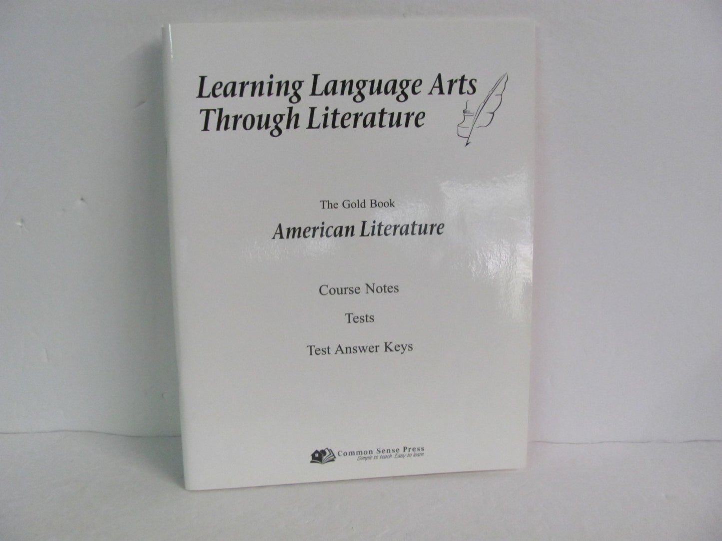 Learning Language Arts Gold Common Sense High School Language Textbooks