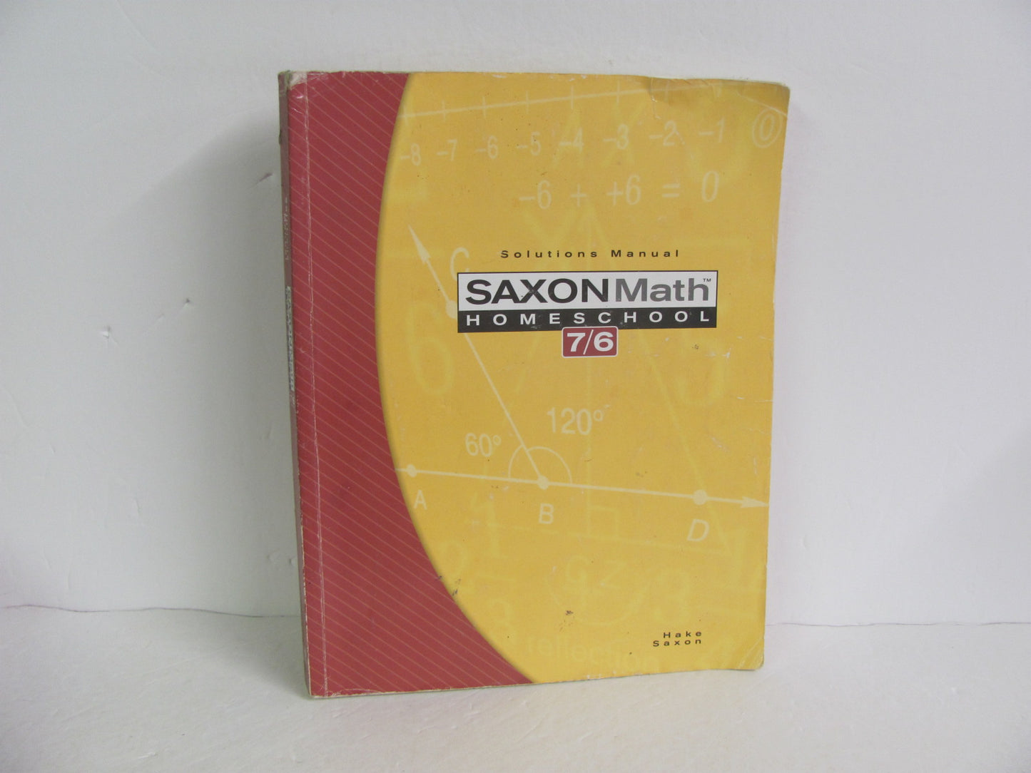 Math 76 Saxon Solution Key Pre-Owned Saxon 6th Grade Mathematics Textbooks