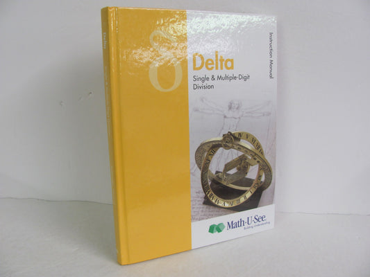 Delta Math U See Instruction Manual  Pre-Owned Demme Mathematics Textbooks