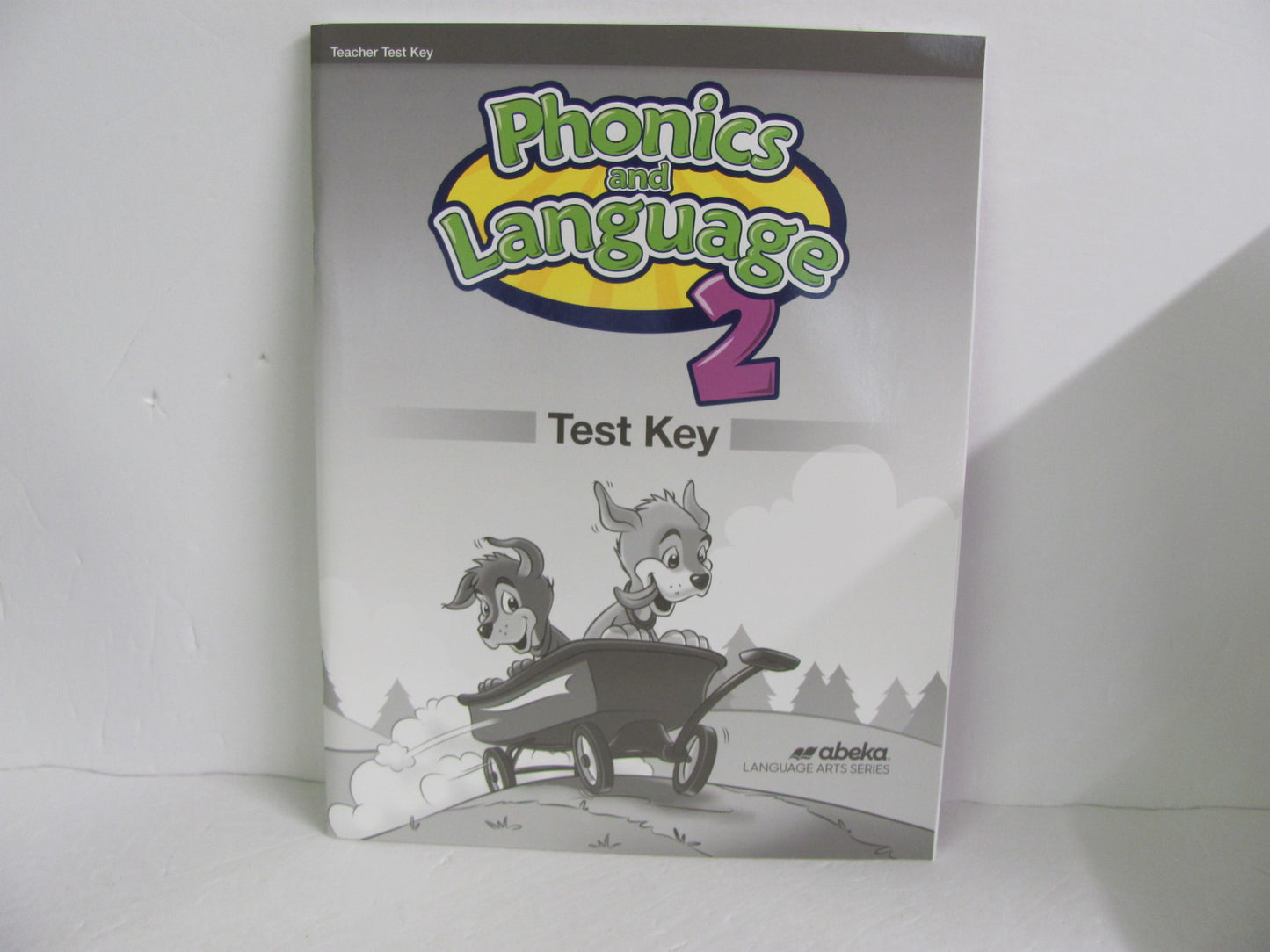 Phonics and Language 2 Abeka Test Key Pre-Owned 2nd Grade Language Textbooks