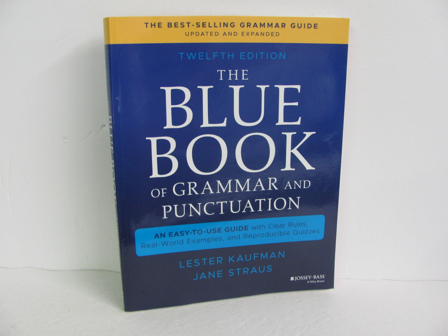 The Blue Book of Grammar & Punc Jossey - Bass Pub Pre-Owned Language Textbooks