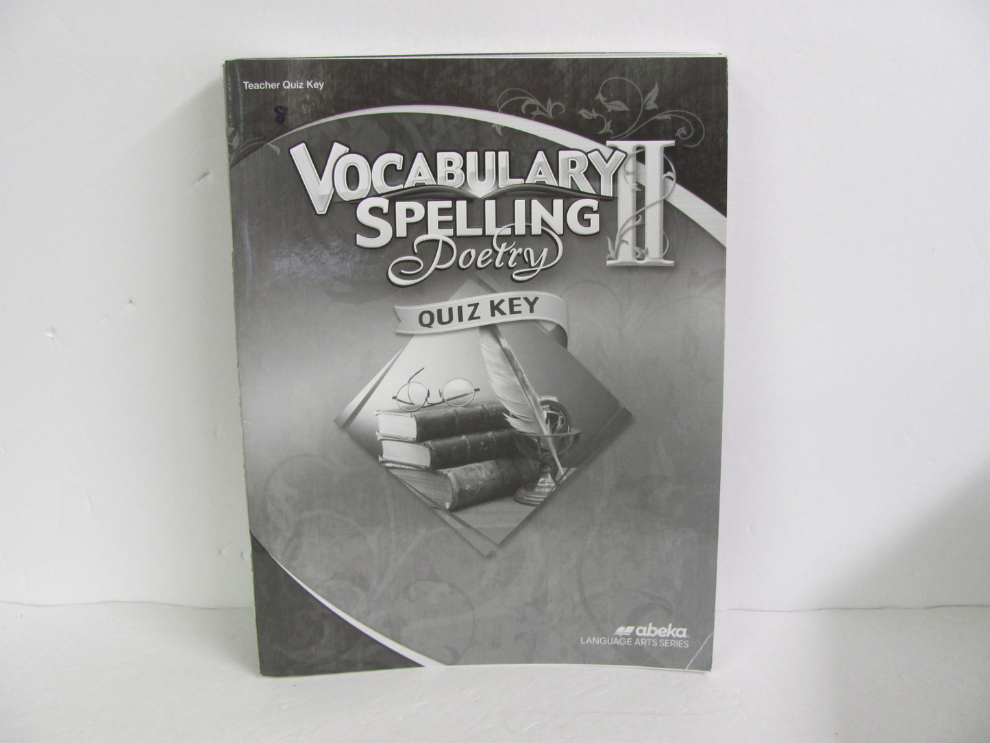 Vocabulary Spelling Poetry II Abeka Quiz Key Pre-Owned Spelling/Vocabulary Books