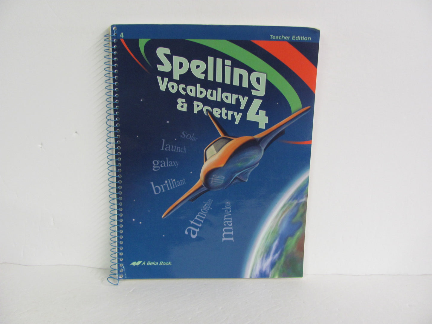 Spelling Vocabulary & Poetry Abeka 4th Grade Spelling/Vocabulary Books