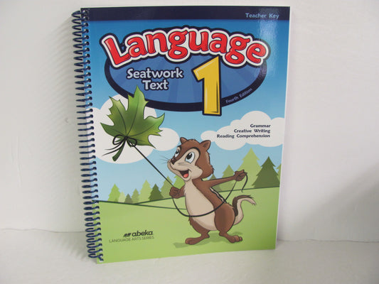 Language 1 Abeka Teacher Key  Pre-Owned 1st Grade Language Textbooks