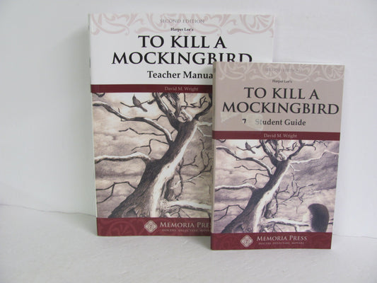 To Kill a Mockingbird Memoria Press Set  Pre-Owned High School Fiction Books