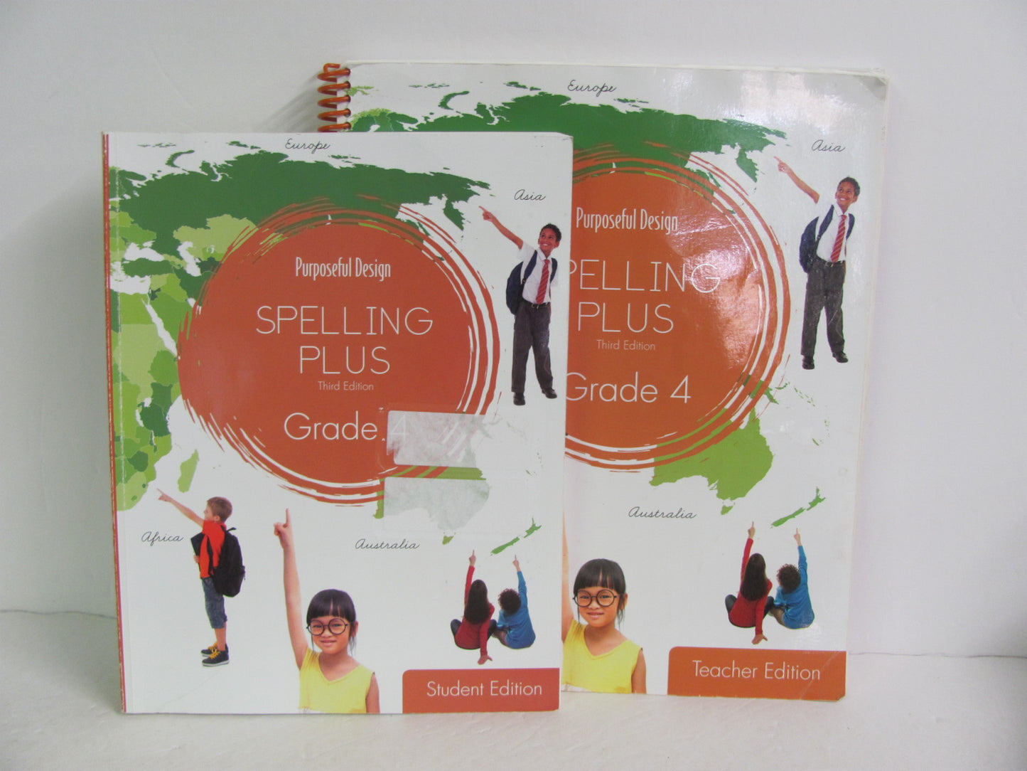 Spelling Plus Purposeful Design Set  Pre-Owned Spelling/Vocabulary Books