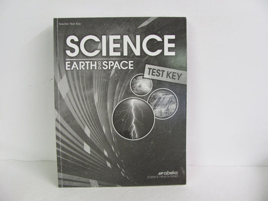 Earth and Space Abeka Test Key Pre-Owned 8th Grade Science Textbooks