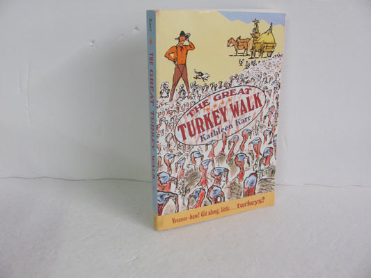 The Great Turkey Walk Square Fish Pre-Owned Karr Fiction Books