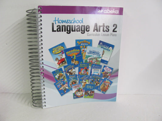 Language Arts 2 Abeka Curriculum Pre-Owned 2nd Grade Language Textbooks