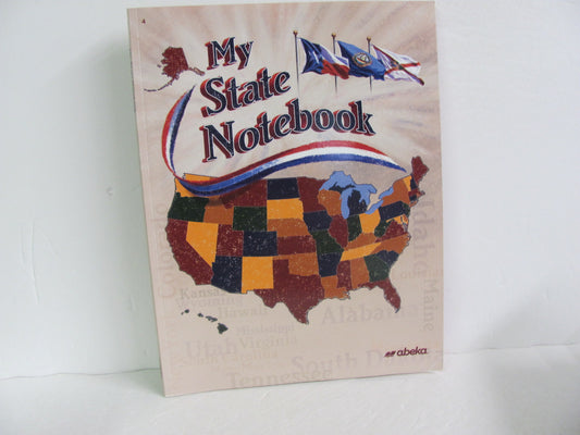 My State Notebook Abeka Student Book Pre-Owned 4th Grade History Textbooks