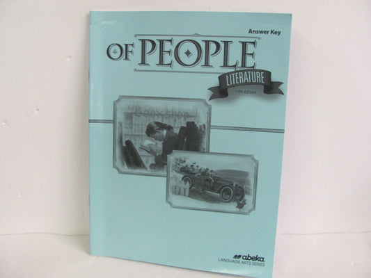 Of People Literature Abeka Answer Key  Pre-Owned 7th Grade Reading Textbooks