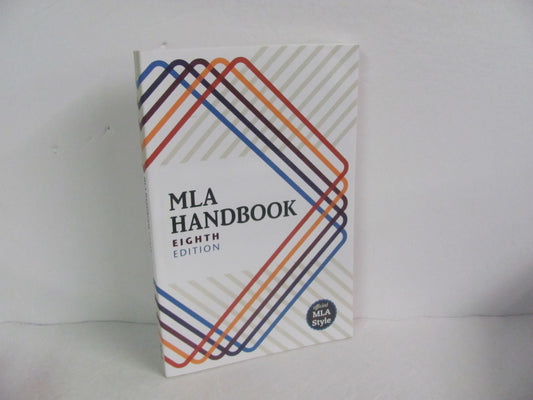 MLA Handbook Pre-Owned High School Language Textbooks