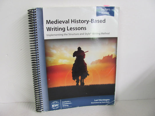Medieval History Based Writing IEW Verstegen Creative Writing Books