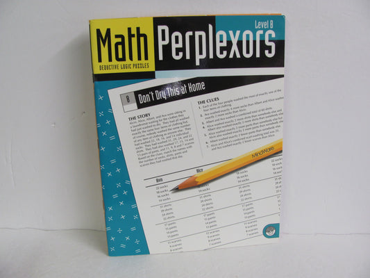 Math Perplexors B Mindware Pre-Owned High School Logic Books