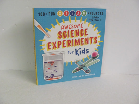 Awesome Science Experiments Rockridge Press Pre-Owned Experiments Books