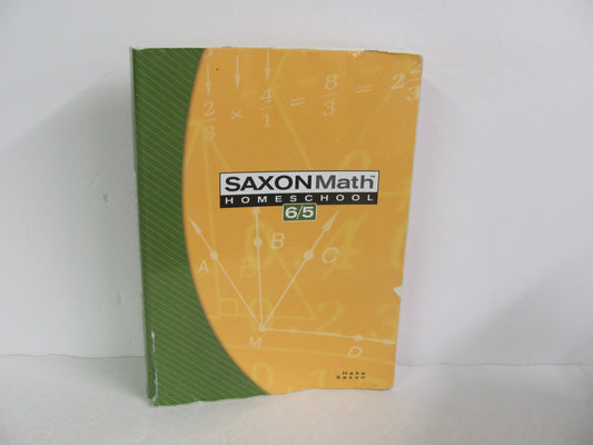 Math 65 Saxon Student Book Pre-Owned 5th Grade Mathematics Textbooks