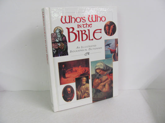 Who's Who in the Bible Publications Int. Pre-Owned Gruen Bible Books