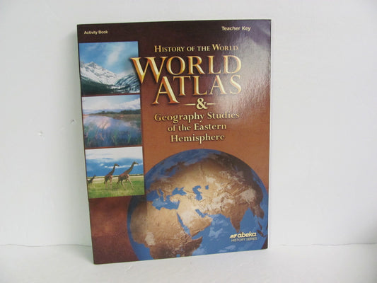 History of the World Abeka Activity Key Pre-Owned 7th Grade History Textbooks