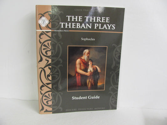 The Three Theban Plays Memoria Press Student Guide Pre-Owned Reading Textbooks