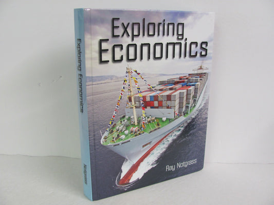 Exploring Economics Notgrass Student Book Pre-Owned Notgrass History Textbooks