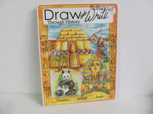 Draw and Write Through History Gressman & Dick Pre-Owned World History Books