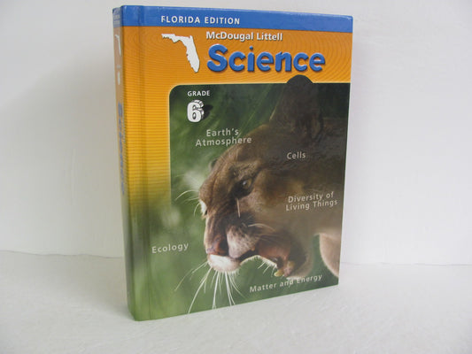 Science McDougal Student Book Pre-Owned 6th Grade Science Textbooks