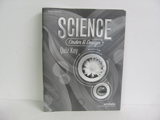 Order & Design Abeka Quiz Key Pre-Owned 7th Grade Science Textbooks