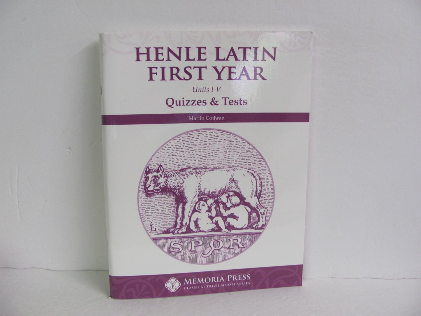 Henle Latin First Year Memoria Press Quizzes/Tests  Pre-Owned Latin Books