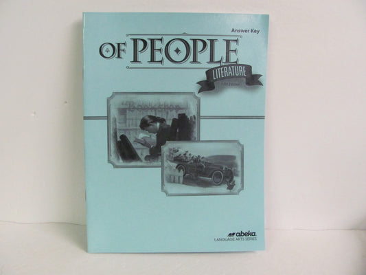 Of People Literature Abeka Answer Key  Pre-Owned 7th Grade Reading Textbooks