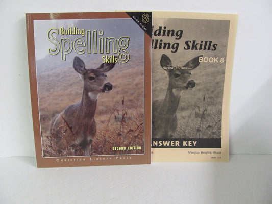 Building Spelling Skills Christian Liberty 8th Grade Spelling/Vocabulary Books