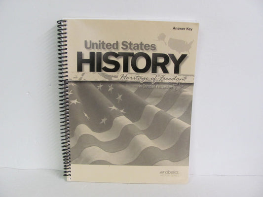 United States History Abeka Answer Key  Pre-Owned 11th Grade History Textbooks