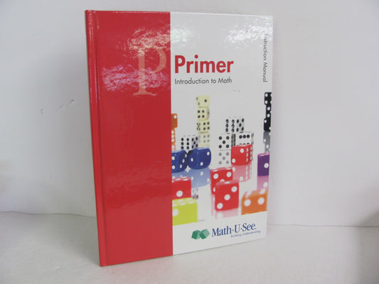 Primer Math U See Instruction Manual  Pre-Owned Demme Mathematics Textbooks