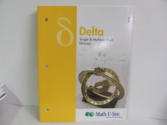 Delta Math U See Tests  Pre-Owned Demme Elementary Mathematics Textbooks