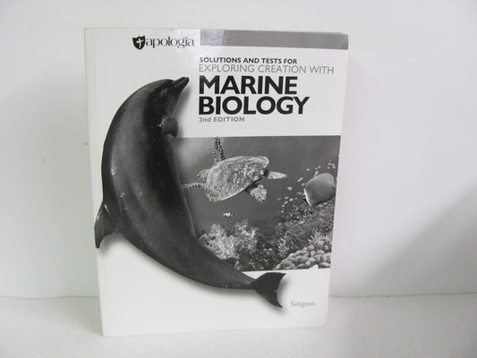 Marine Biology Apologia Solution Key Pre-Owned Seligson Science Textbooks