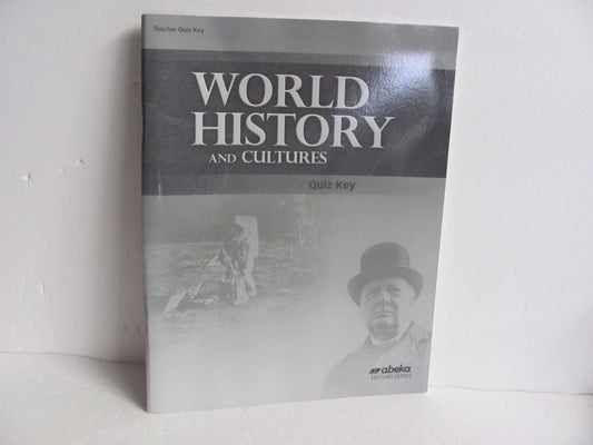 World History and Cultures Abeka Quiz Key Pre-Owned 10th Grade History Textbooks