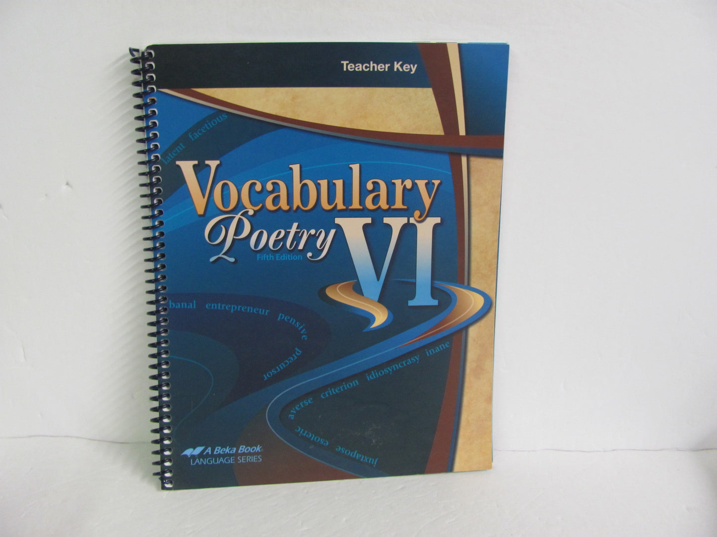 Vocabulary Poetry VI Abeka Teacher Key  Pre-Owned Spelling/Vocabulary Books