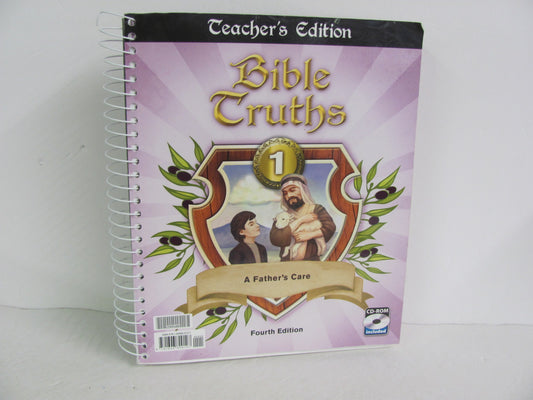 Bible Truths A BJU Press Teacher Edition  Pre-Owned 1st Grade Bible Textbooks