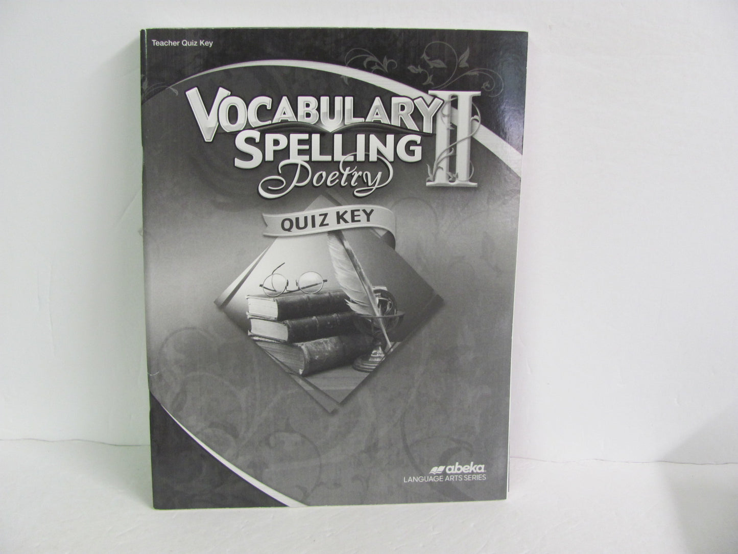 Vocabulary Spelling Poetry II Abeka Quiz Key Pre-Owned Spelling/Vocabulary Books