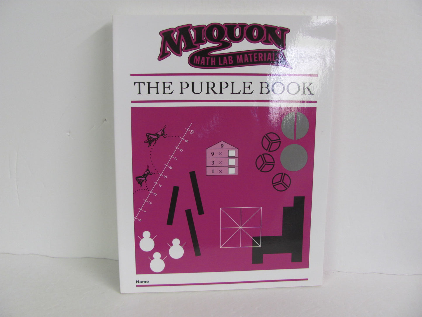 Miquon Purple Book Rainbow Resources Workbook  Pre-Owned Mathematics Textbooks