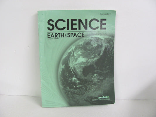 Earth and Space Abeka Answer Key  Pre-Owned 8th Grade Science Textbooks