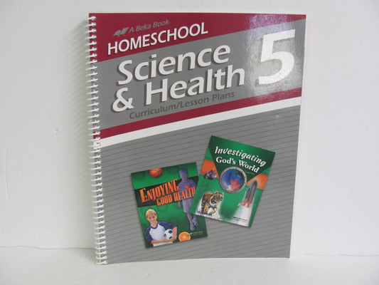 Science & Health Abeka Curriculum Pre-Owned 5th Grade Science Textbooks