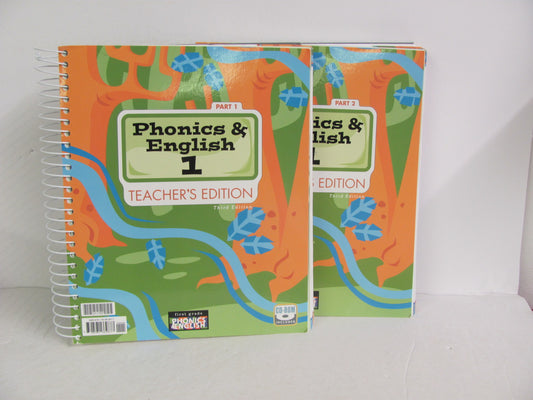 Phonics & English 1 BJU Press Teacher Edition  Pre-Owned Language Textbooks