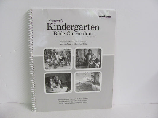 4 Year Old Kinder Abeka Curriculum Pre-Owned Preschool Bible Books